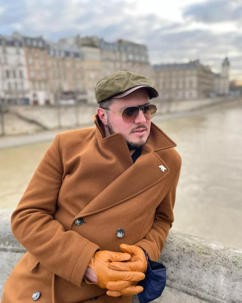 Paul Stanley durante un viaje en Reino Unido 