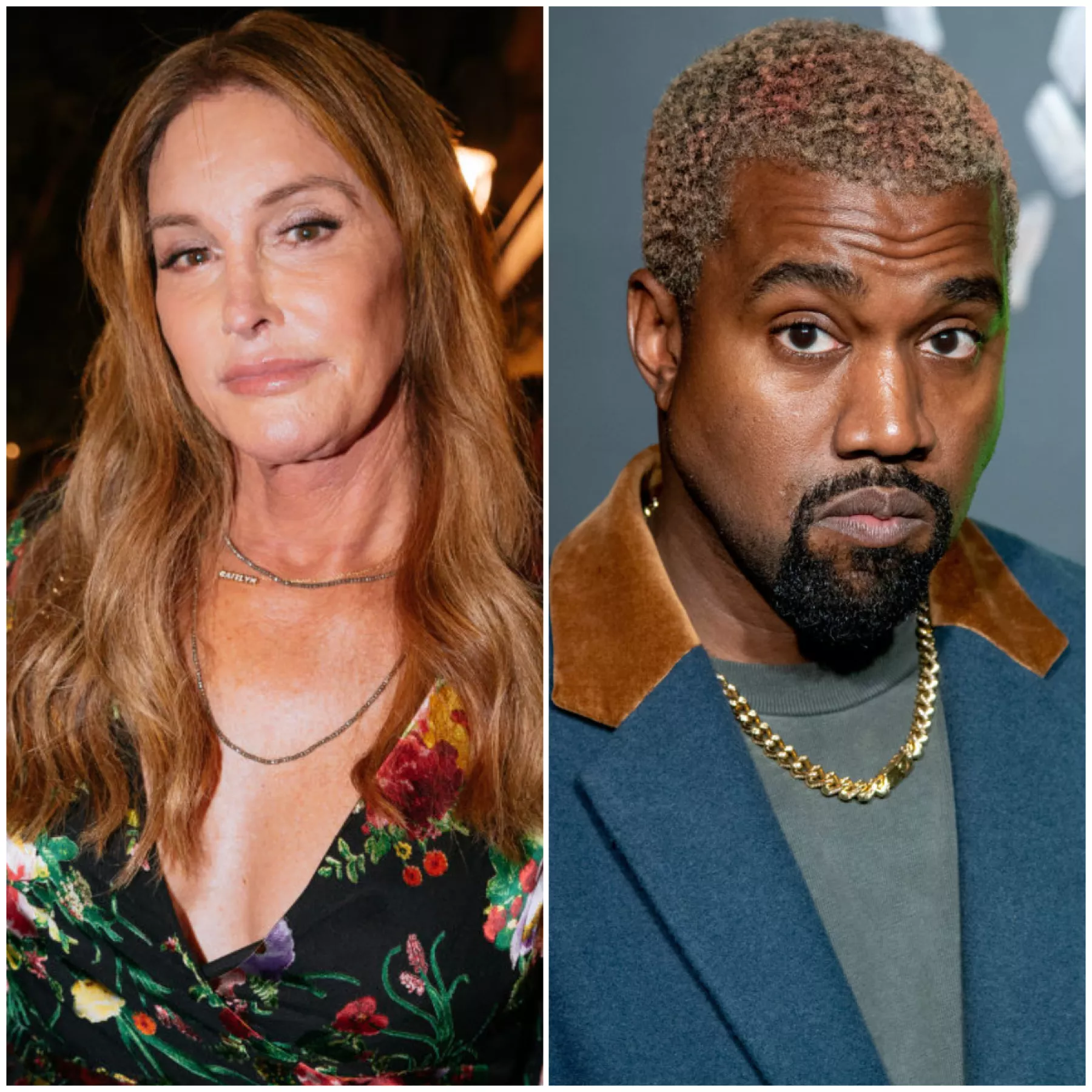 Caitlyn Jenner y Kanye West