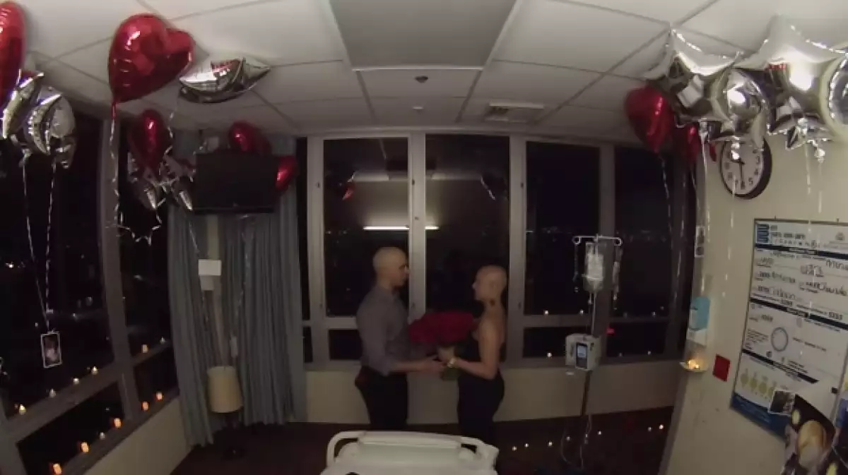 video propuesta matrimonio cancer