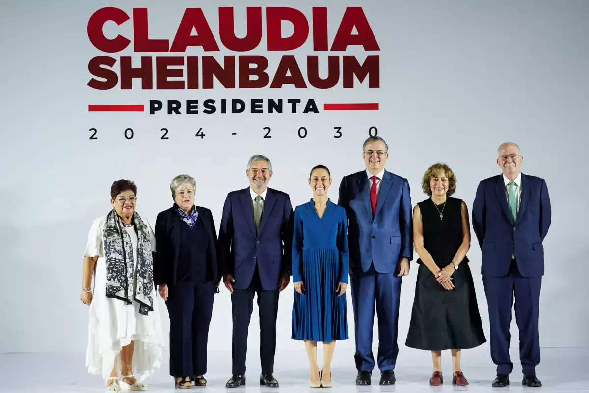 Mexican President-elect Claudia Sheinbaum announces members of her cabinet in Mexico City