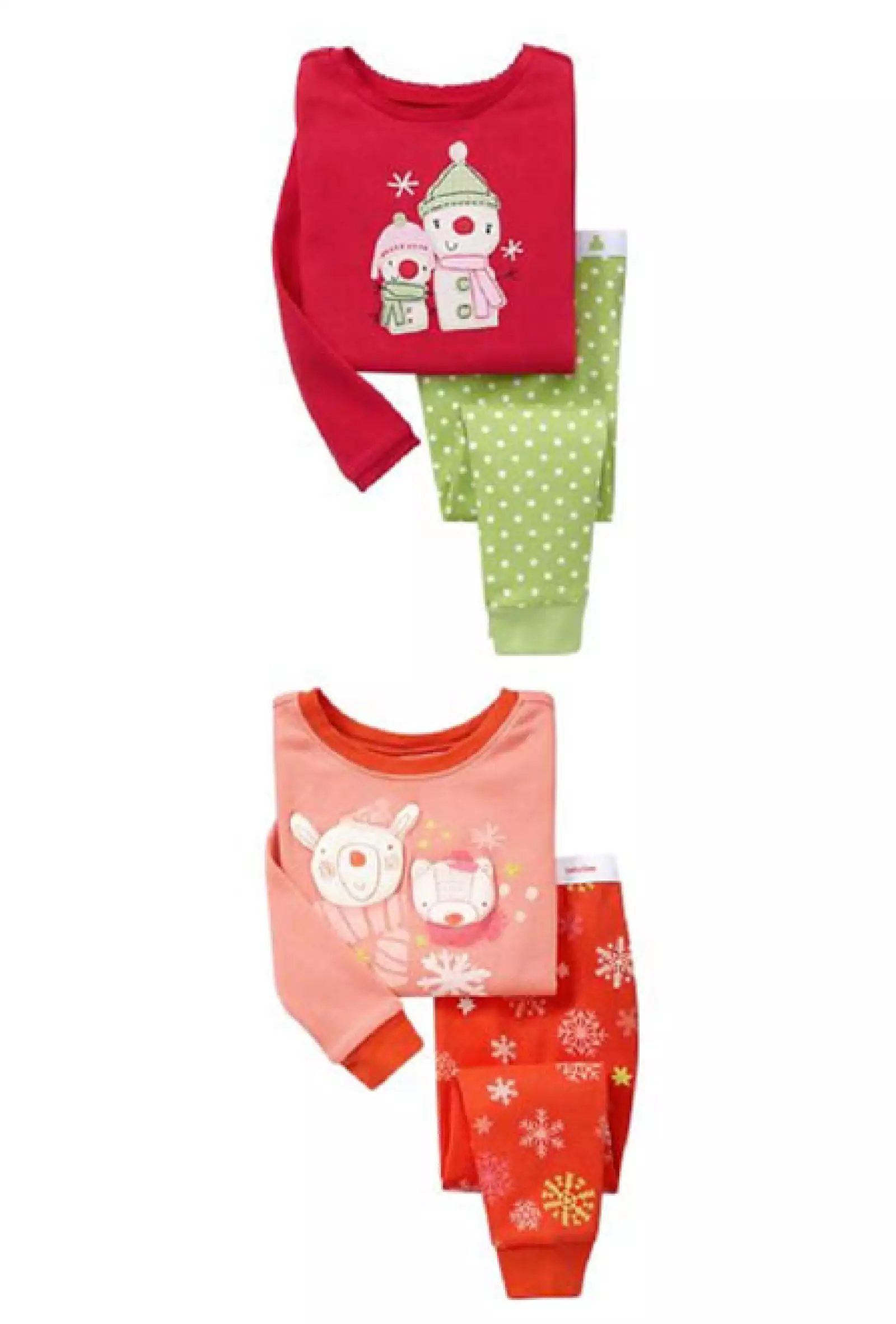 Las pijamas navideñas de Gap Kids tienen unos diseños adorables y son calientitas para el frío de invierno.