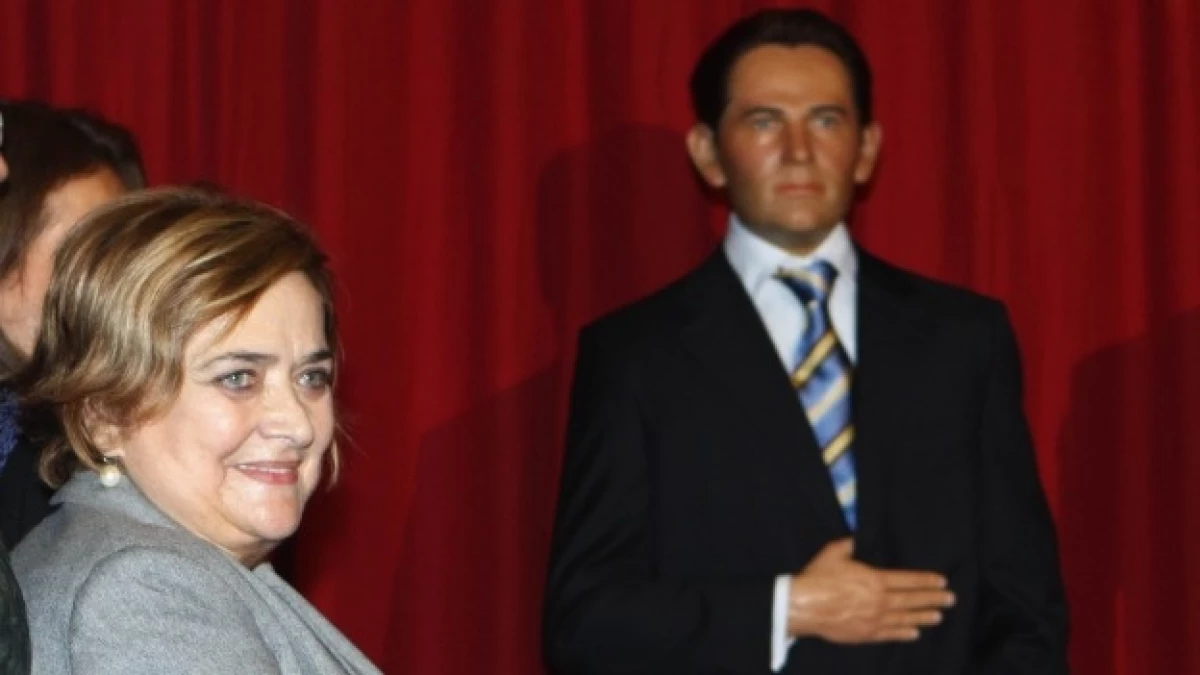 La estatua de Mouriño fue develada en el Museo de Cera