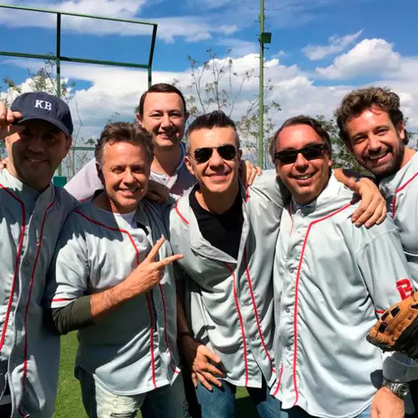 Emilio Azcárraga no podía faltar en la celebración de su equipo de trabajo.