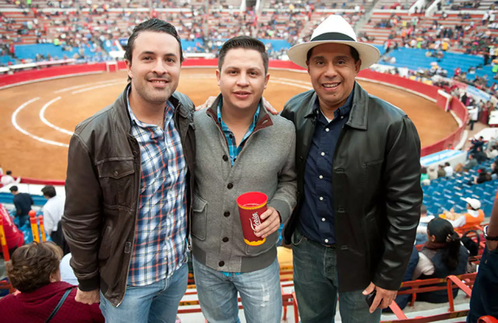 Javier Miranda,Emanuel González y Pavel Arenas