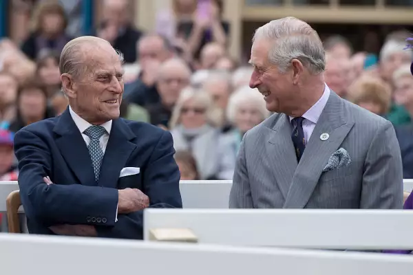 Príncipe Felipe y Príncipe Carlos