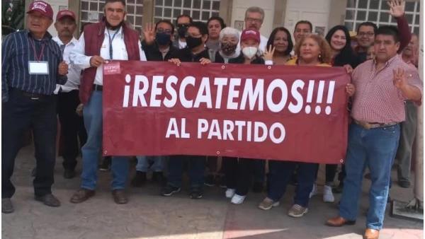 Morenistas ajenos al grupo de Mario Delgado anunciaron que vigilarán el proceso interno.