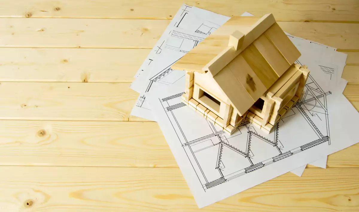 Construcción de vivienda.