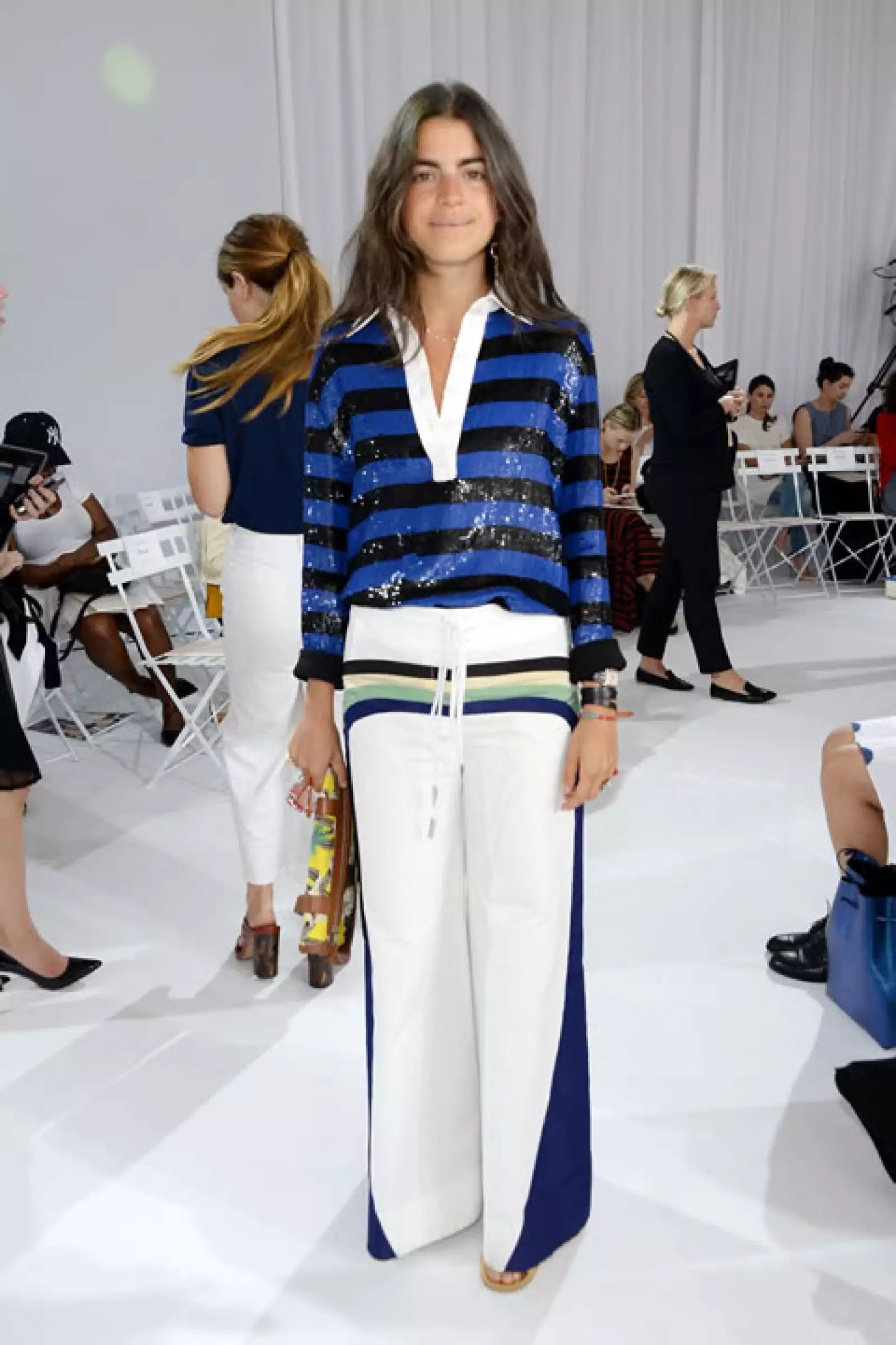 Leandra Medine en DelPozo.