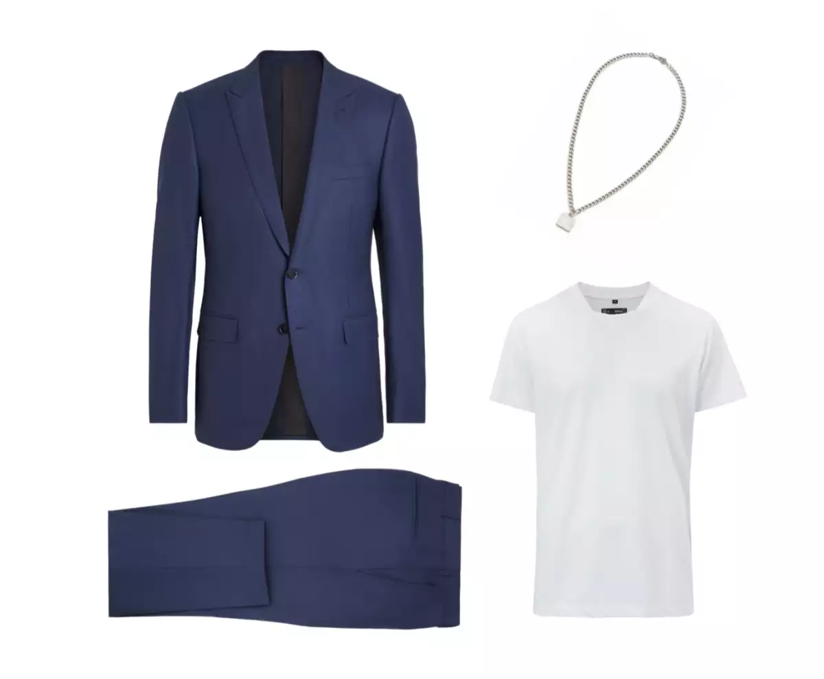 traje navy