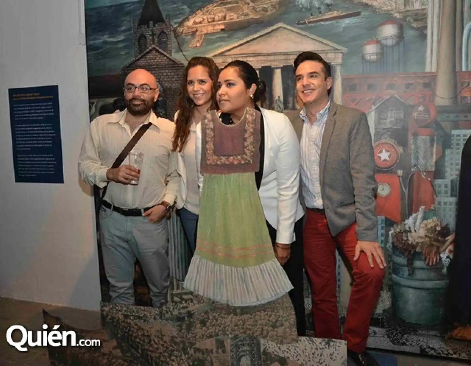 Fidel Huitrón,María Cárdenas,Ivette Felicia y Charly Cárdenas.