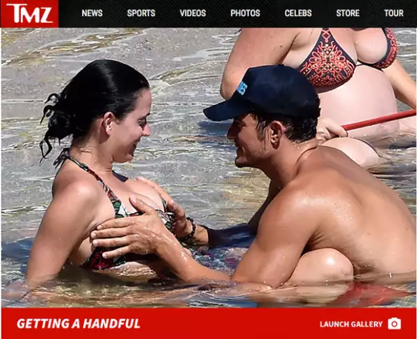 El actor se dejó ver más que cariñoso con su novia en una playa pública.