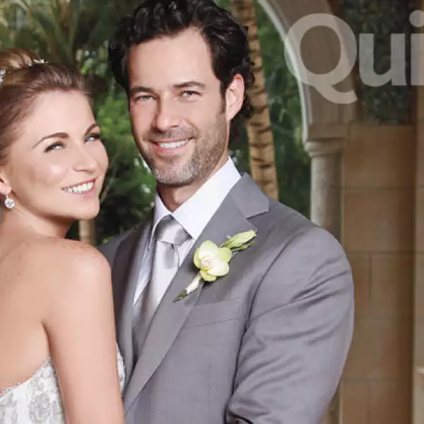 Ludwika y Emiliano se dieron en `sí, acepto´ el 20 de abril de 2013 en Yucatán.