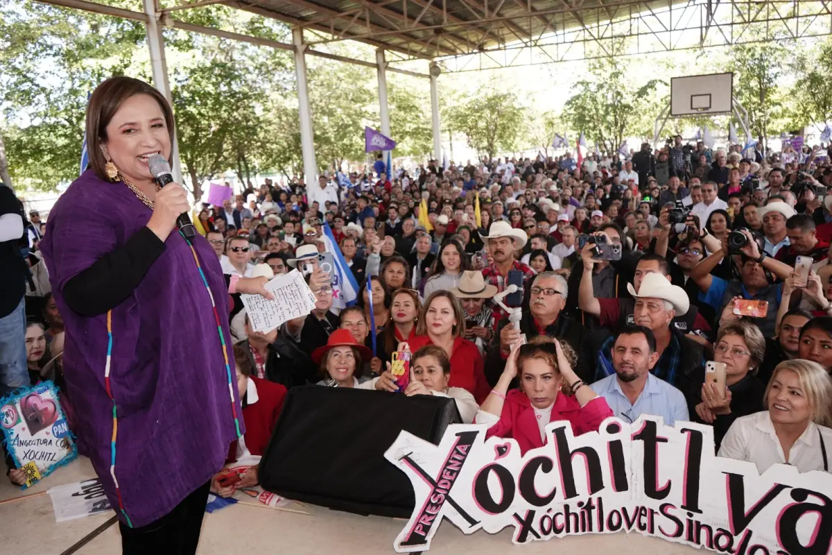 Xóchitl Gálvez en Sinaloa