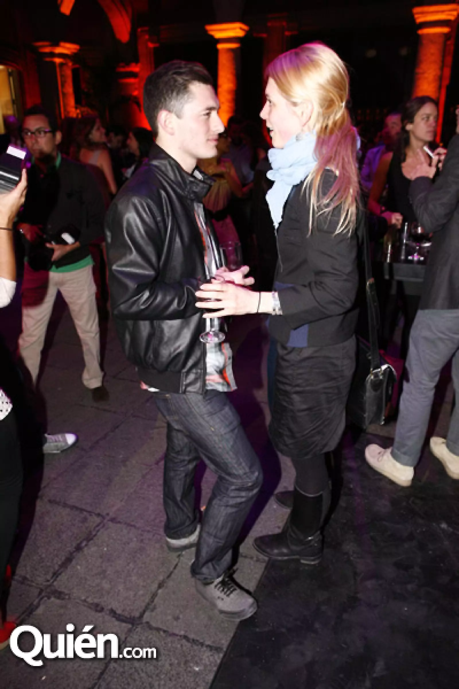 Emilio Valdéz y Diana Geisler