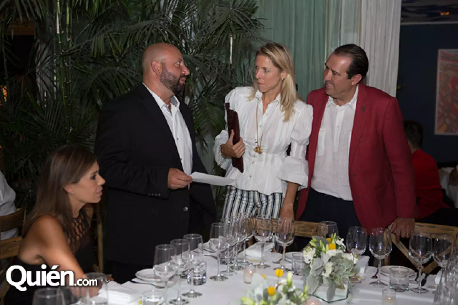 Mariana Fuertes, Enrique Torres, Lisa Attriage y Ricardo Gordillo