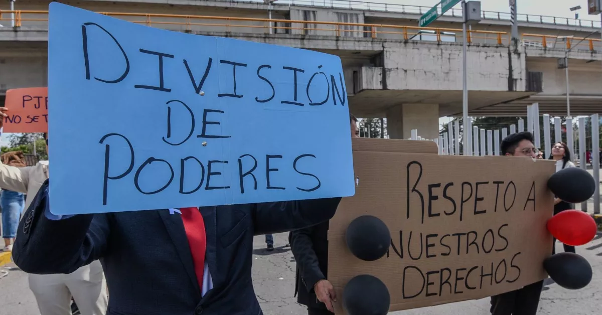 bloqueos hoy CDMX Poder Judicial de la Federación 
