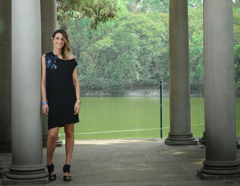Sandra Weil en la Casa del Lago, sede del desfile de otoño-invierno 2016.