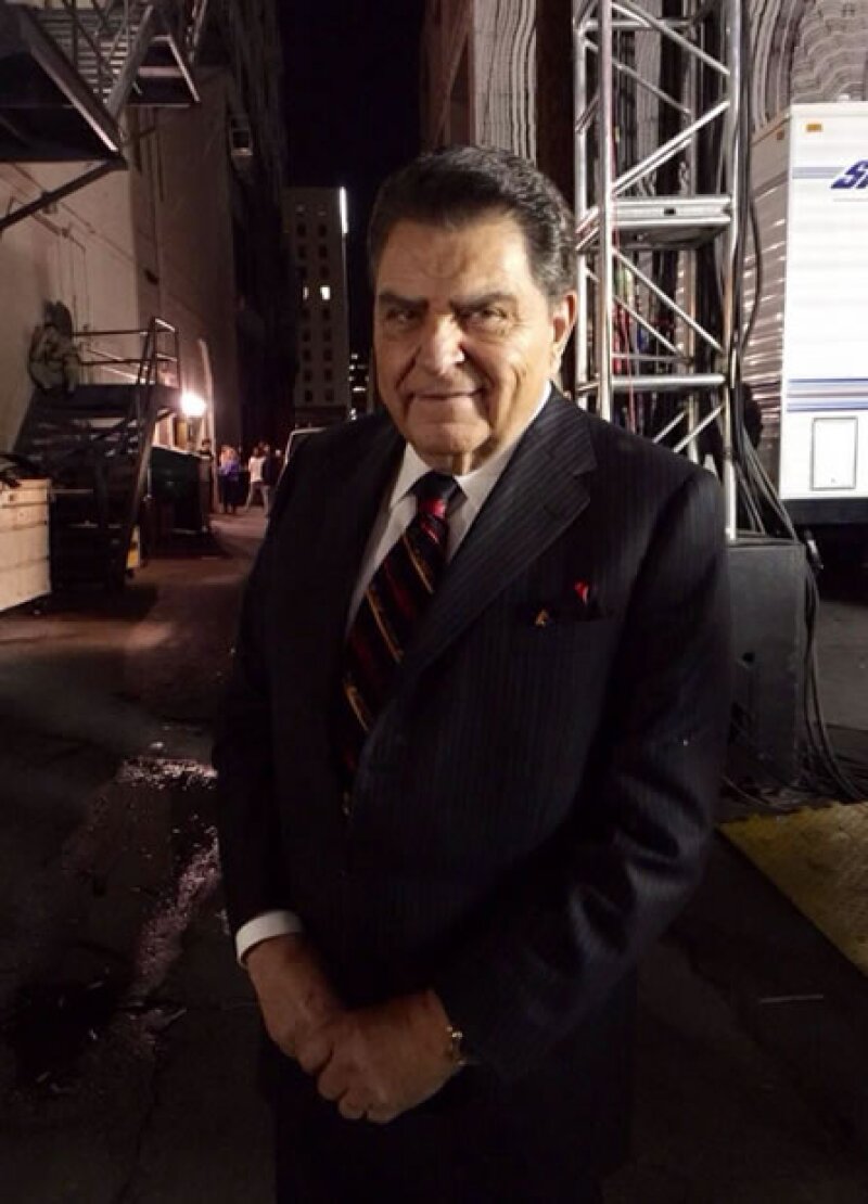 Don Francisco durante un break de la gala.