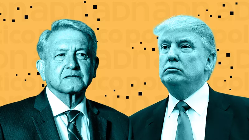 Trump y AMLO 