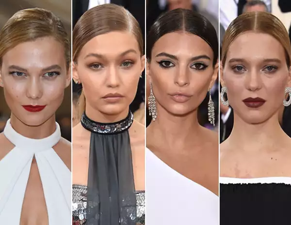 Karlie Kloss, Gigi Hadid, Emily Ratajkowski y Léa Seydoux.