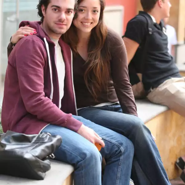 Javier Fernández y Fernanda Ortiz