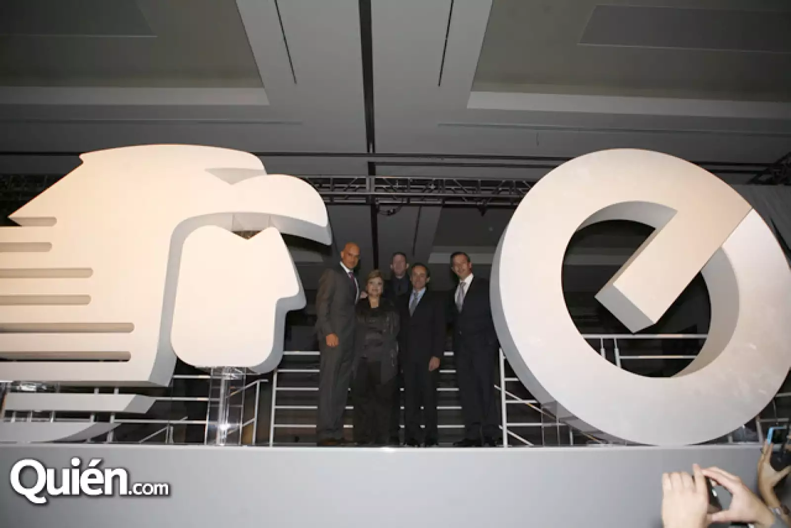 Manuel Rivera, Rossana Fuentes-Berain, Gonzalo Alonso, Eduardo Tricio y Andrés Conesa