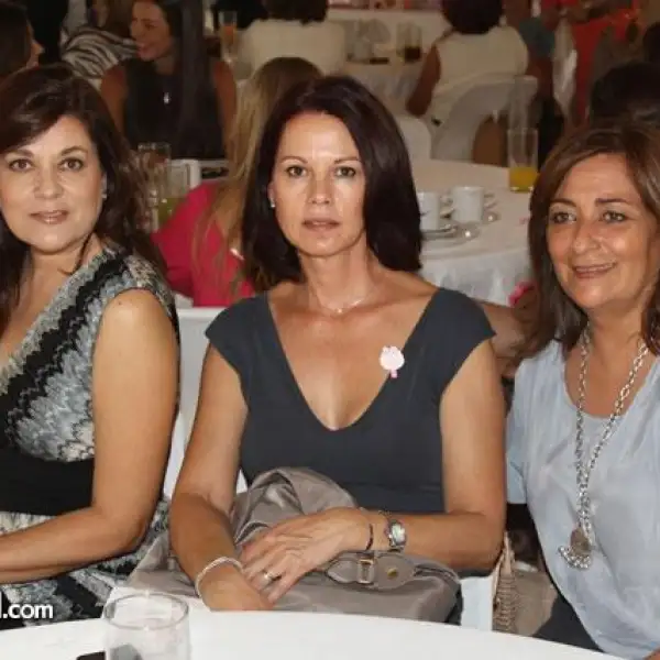 Monica Aguila de Lopez,Chepina Fava de Salcedo y Elena Gonzalez