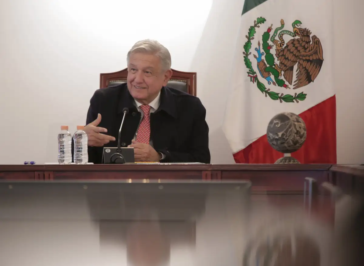 El presidente de Mexico, Andrés Manuel López Obrador