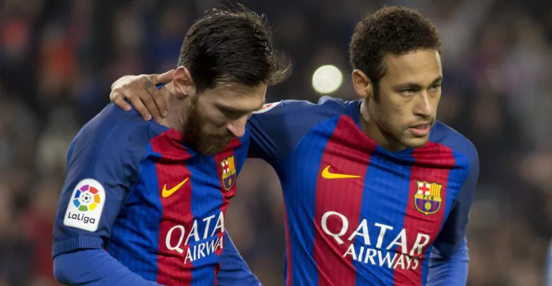 Messi y Neymar