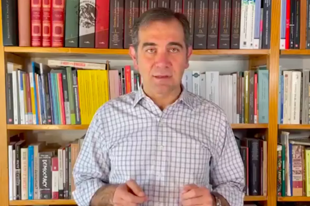 El consejero presidente emitió un videomensaje este domingo.