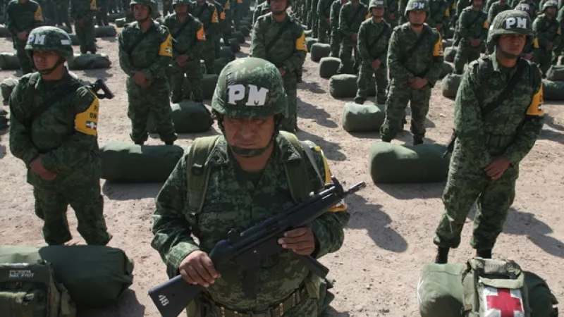 ejercicio de soldados