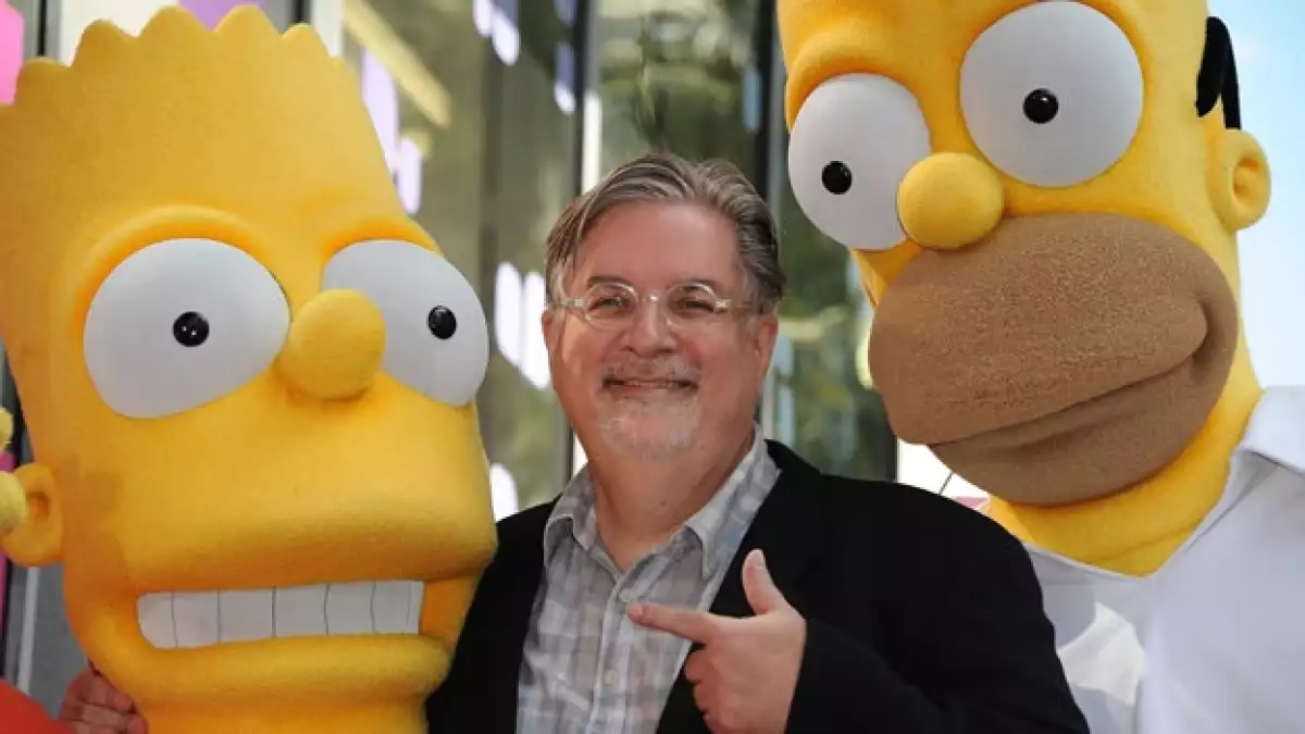 matt groening simpson serie programa bart homero