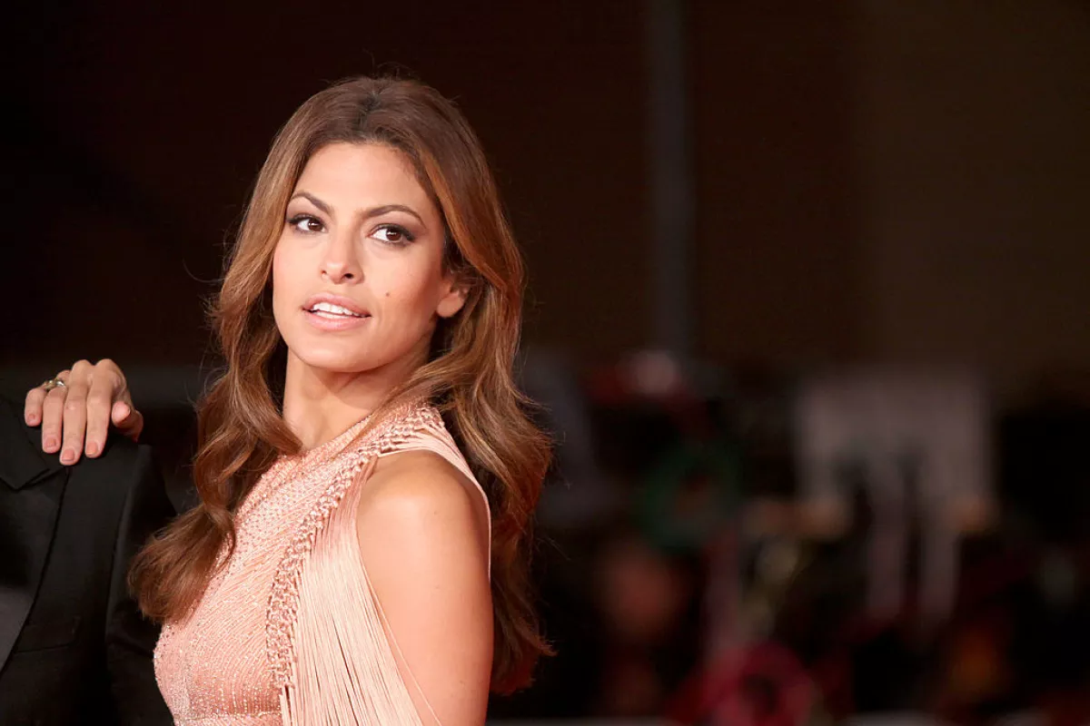 Eva Mendes en El Festival Internacional de Cine en Roma 