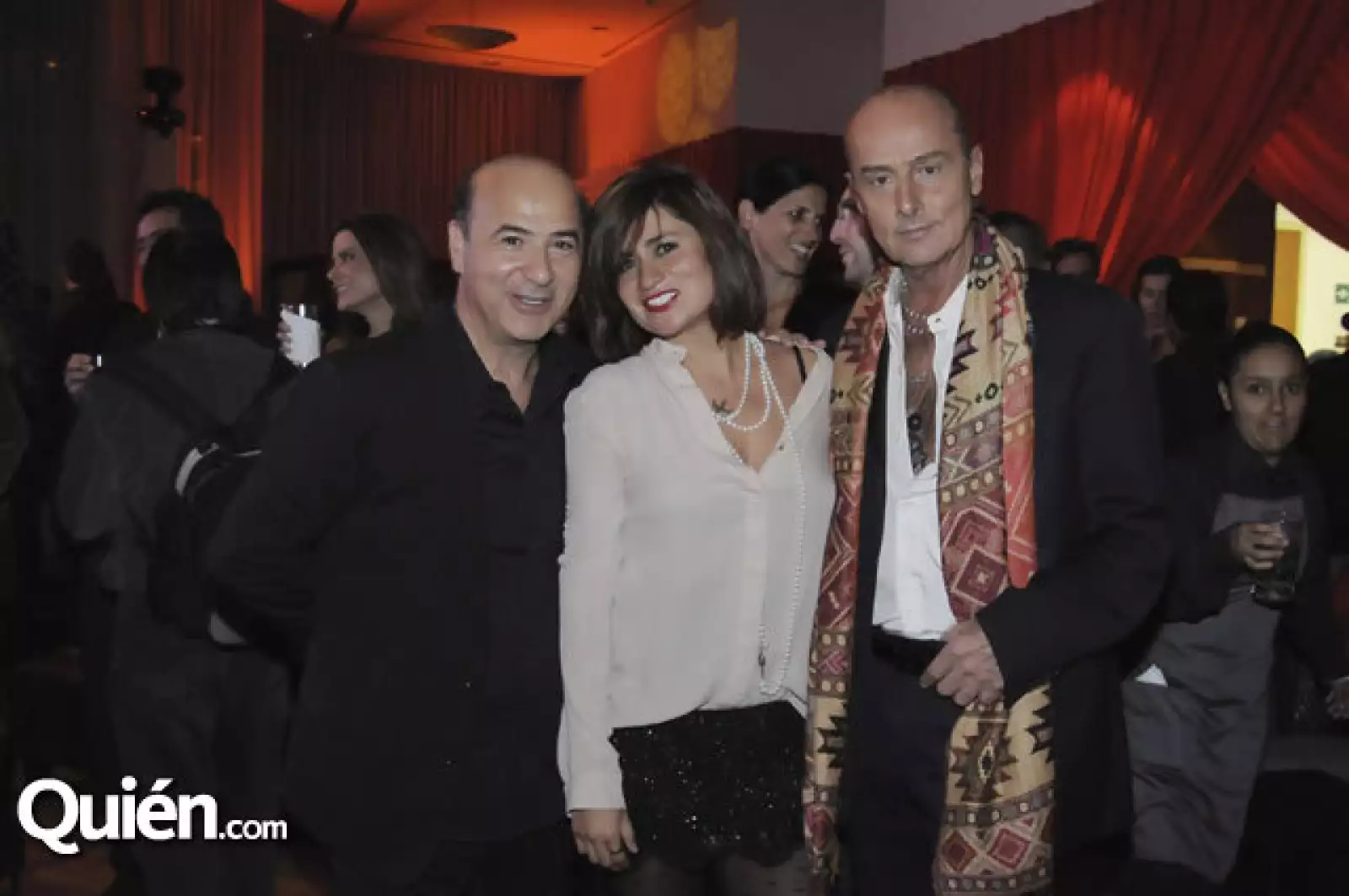 Claudio Franco, Shasta Zafra y Lionel de Pavy