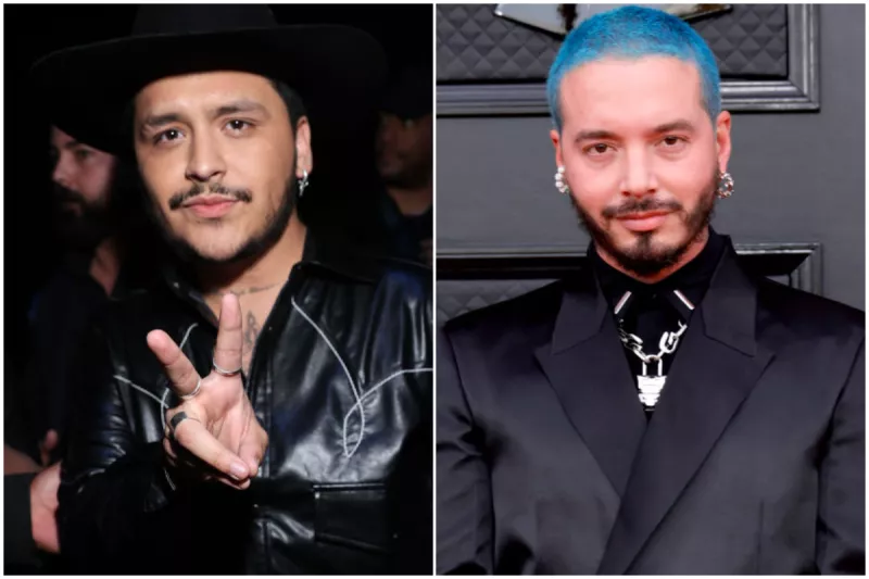 Christian Nodal y J Balvin