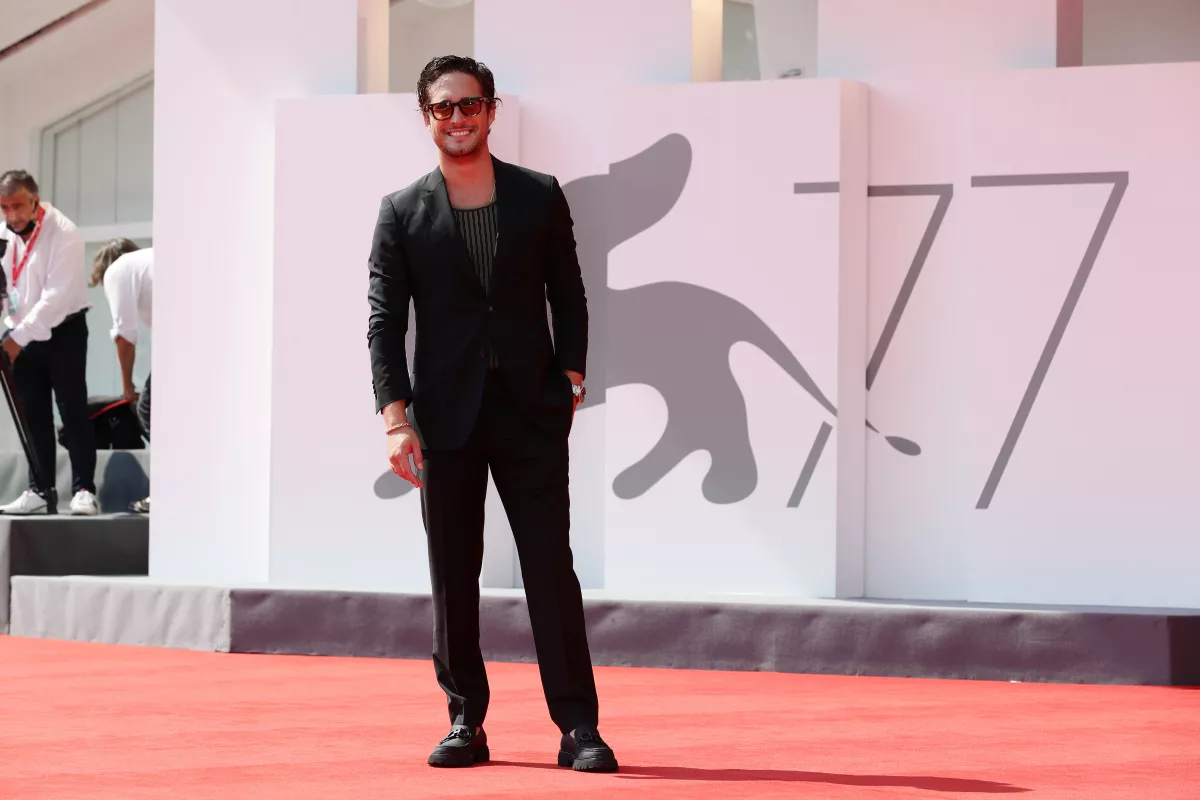 Diego Boneta en Salvatore Ferragamo