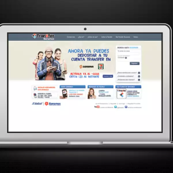 Transfer Banamex: www.transferbanamex.com