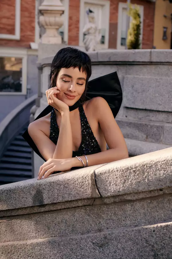 La actriz mexicana lució un beauty look bastante natural.