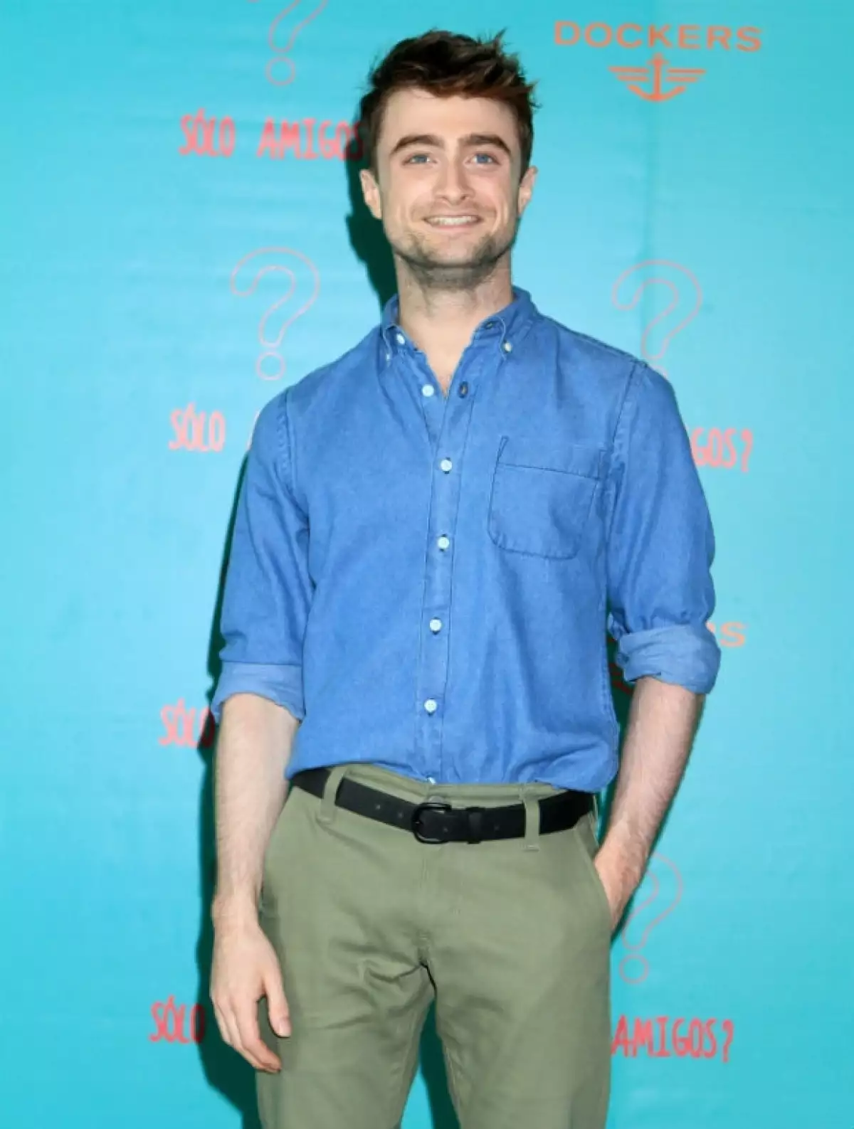 Daniel Radcliffe durante su encuentro con la prensa en México.