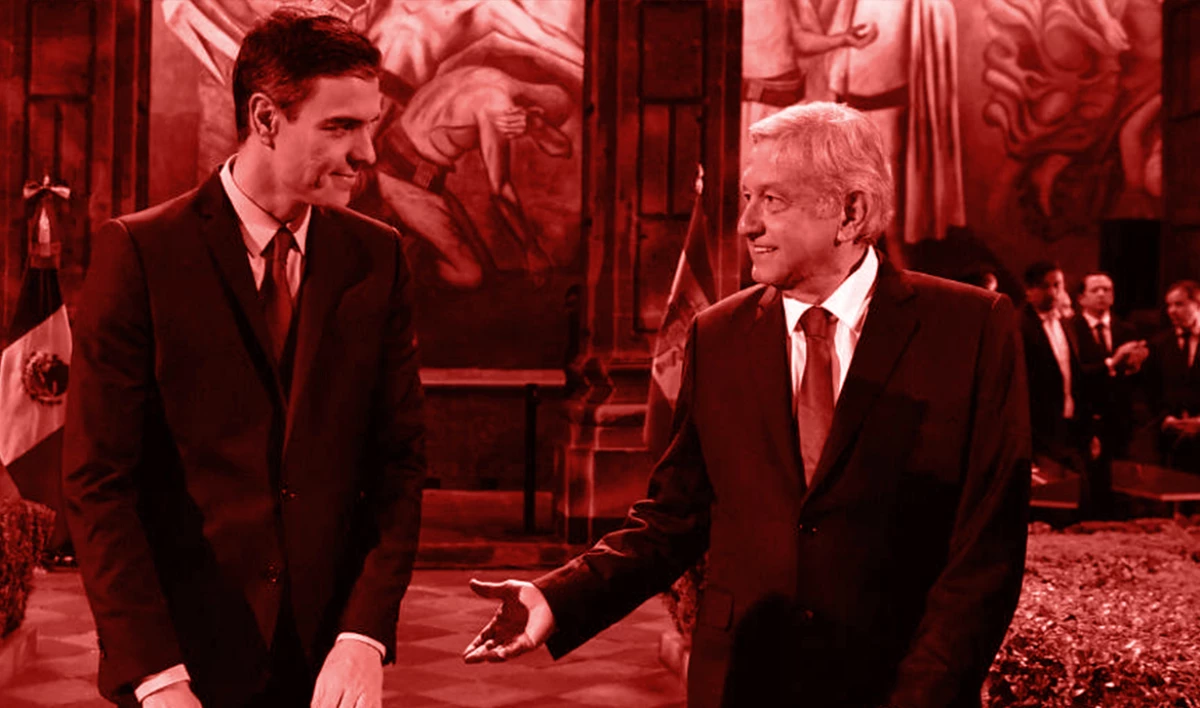 Pedro Sánchez y AMLO