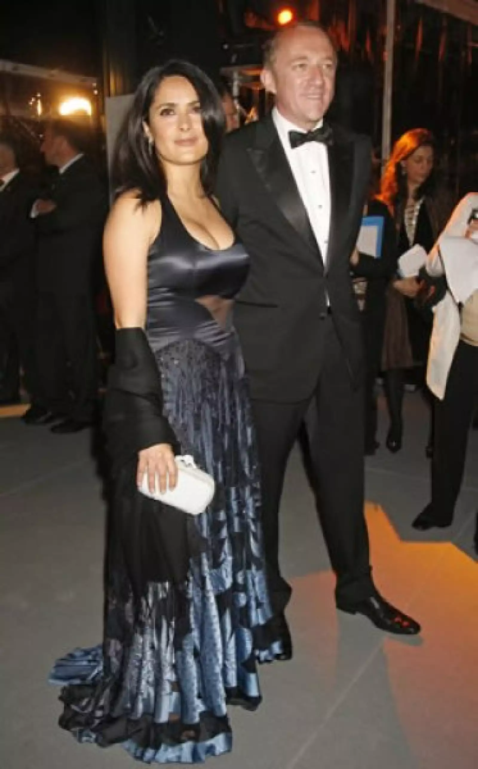 Salma Hayek y François Pinault se conocieron en abril de 2006 durante una exposición de arte en el palacio Grassi, en Venecia.