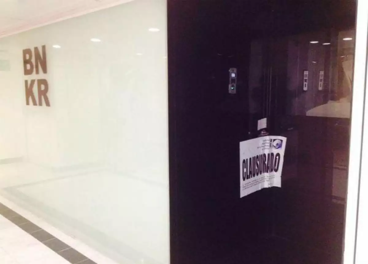 Bunker clausurado