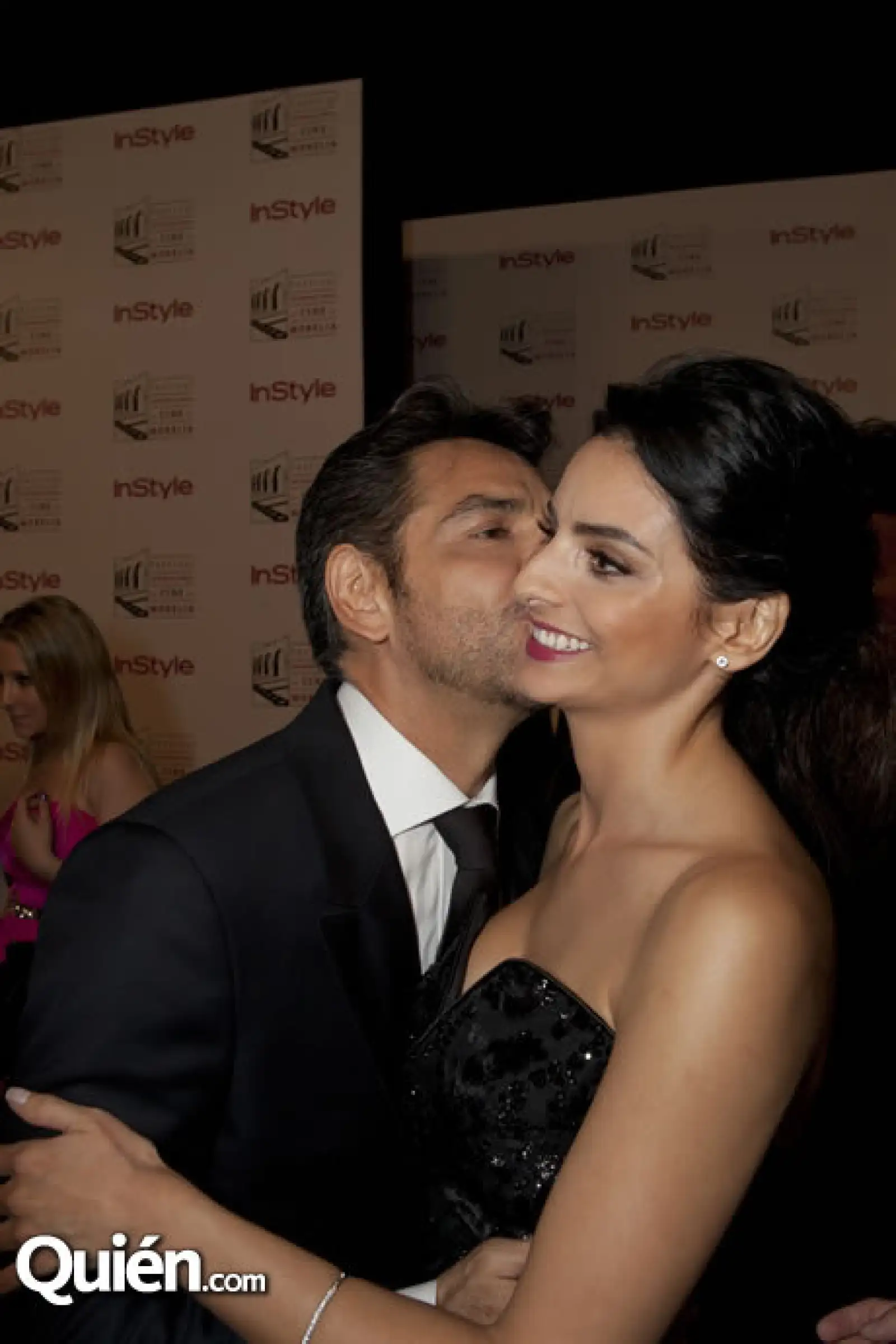 Eugenio y Aislinn Derbez