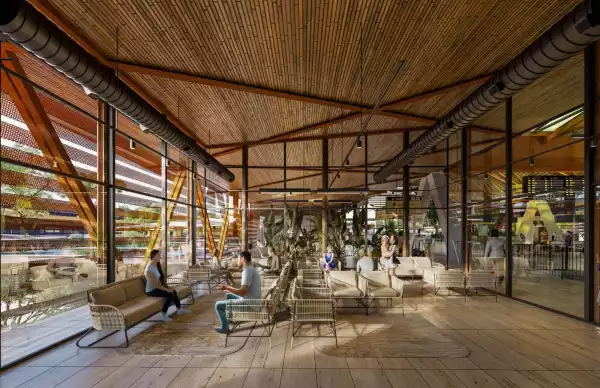 Así será la estación del Tren Maya en Palenque