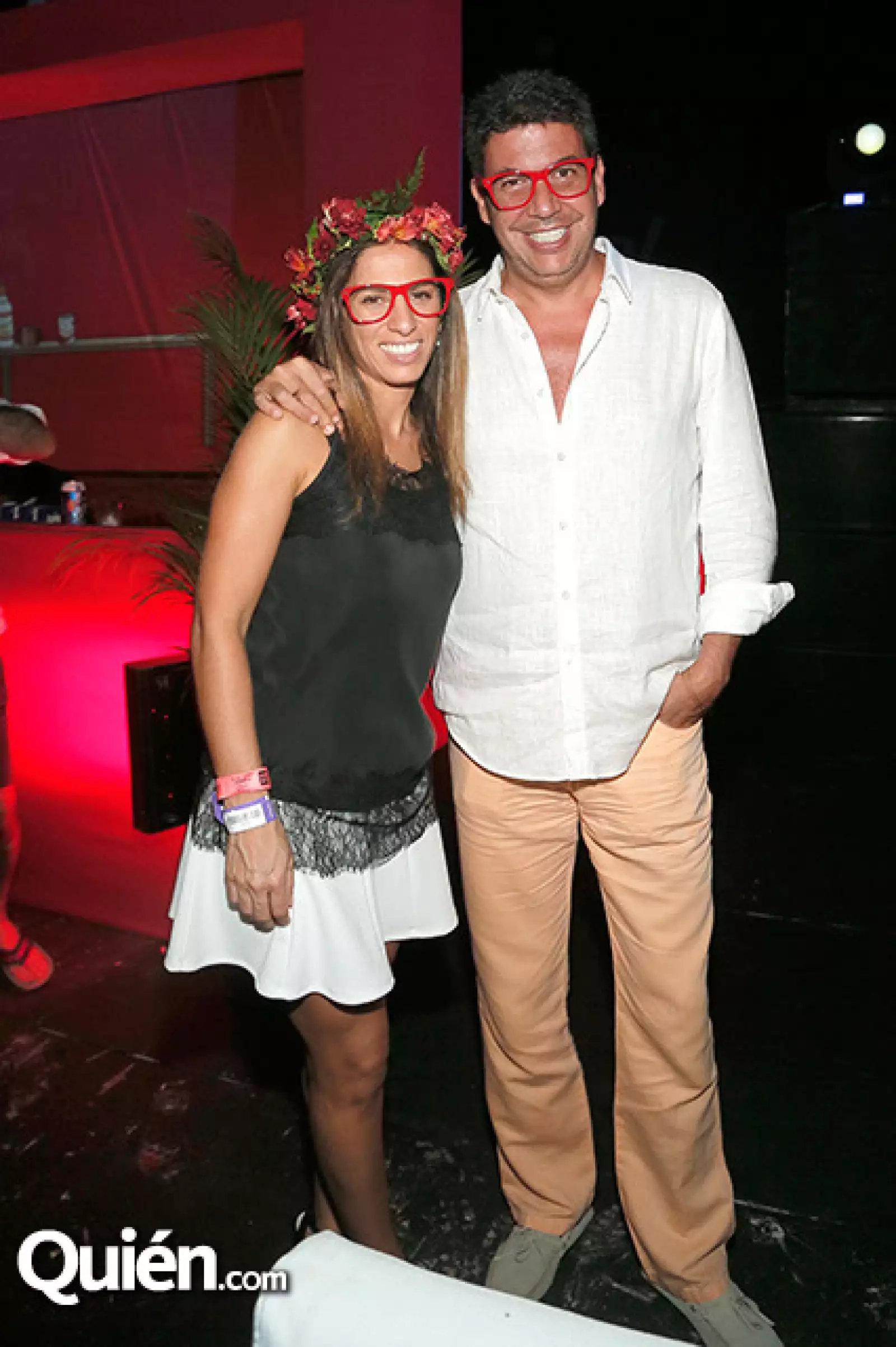 Johnna Slim y Arturo Elias Ayub