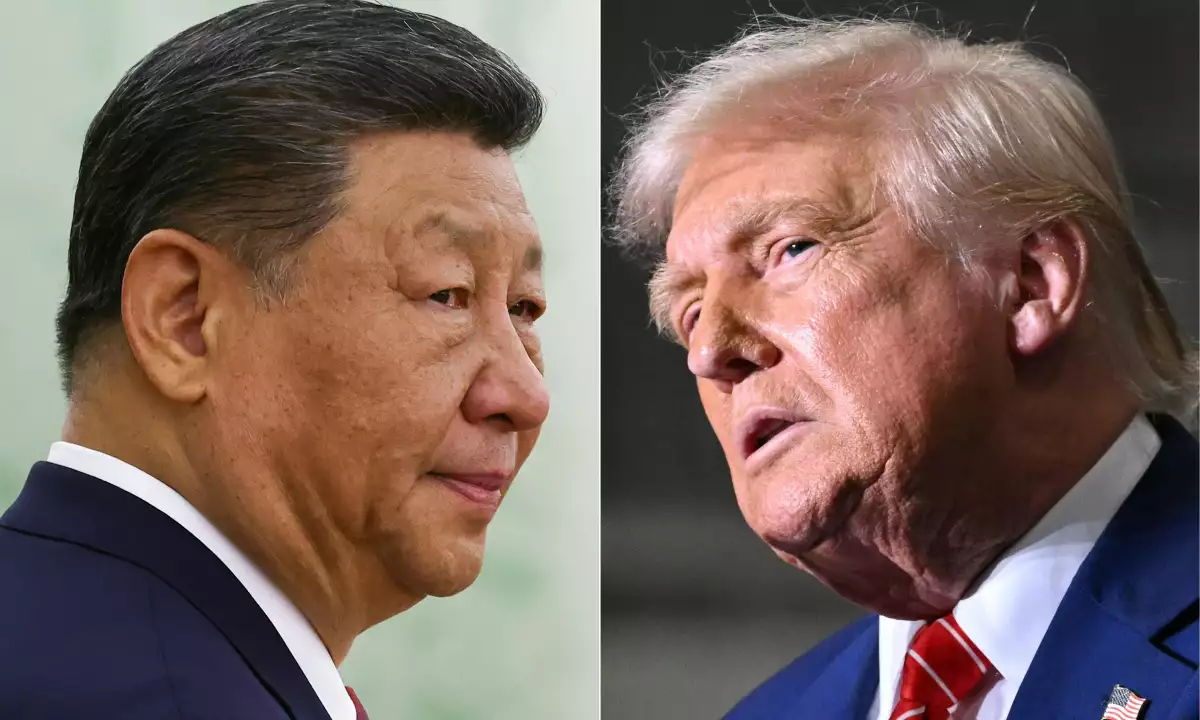 Xi Jinping y Donald Trump