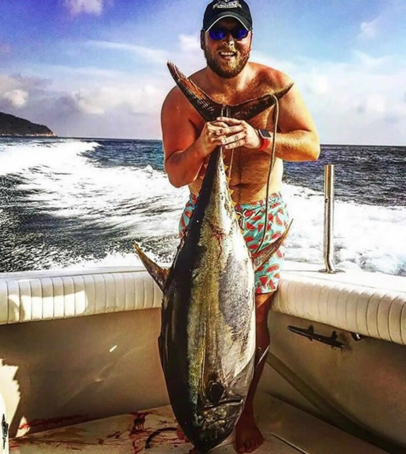 Diego Jenkins practicó su hobby favorito en Acapulco.