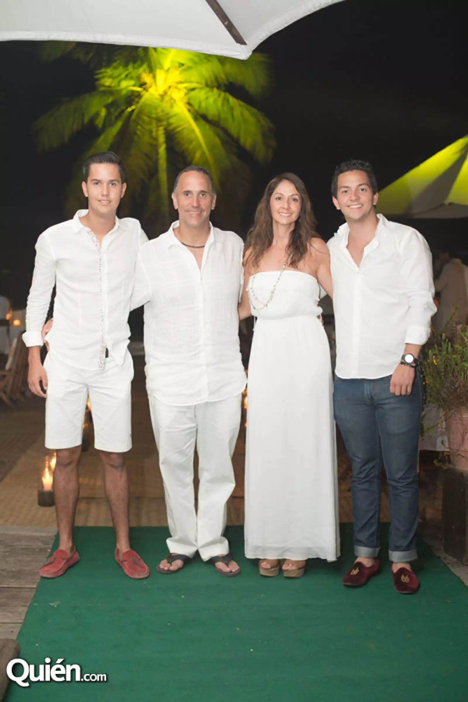 Santiago y Rogelio Sada, Marcela Moreno de Sada y Rogelio Sada