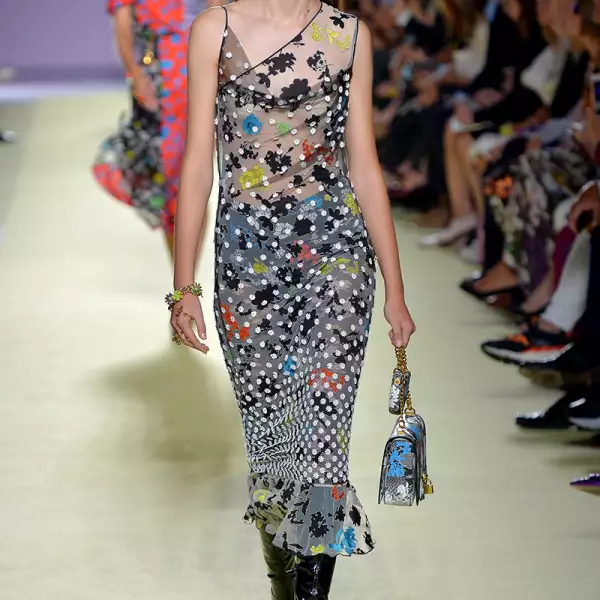 Versace show, Runway, Spring Summer 2019, Milan Fashion Week, Italy - 21 Sep 2018