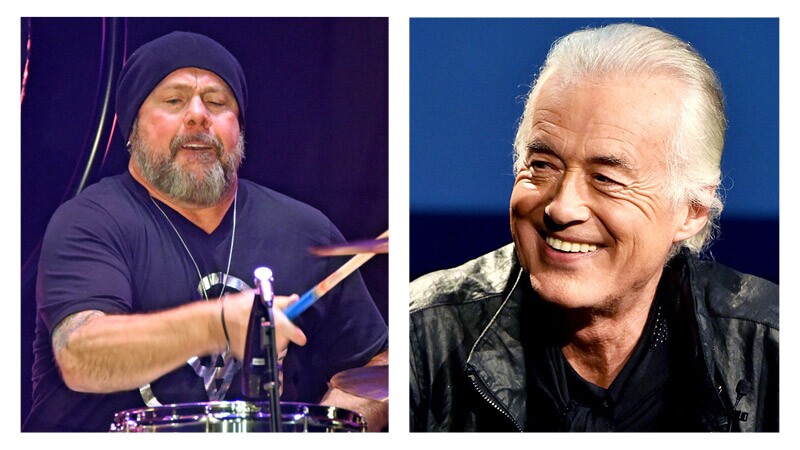 Jason Bonham y Jimmy Page